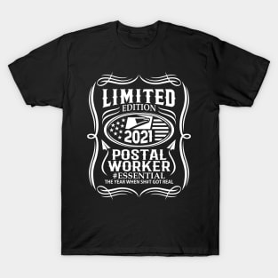 Postal Worker 2021 Vintage T-Shirt
